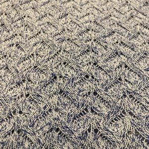 Talbots CREWNECK SWEATER, Blue/White